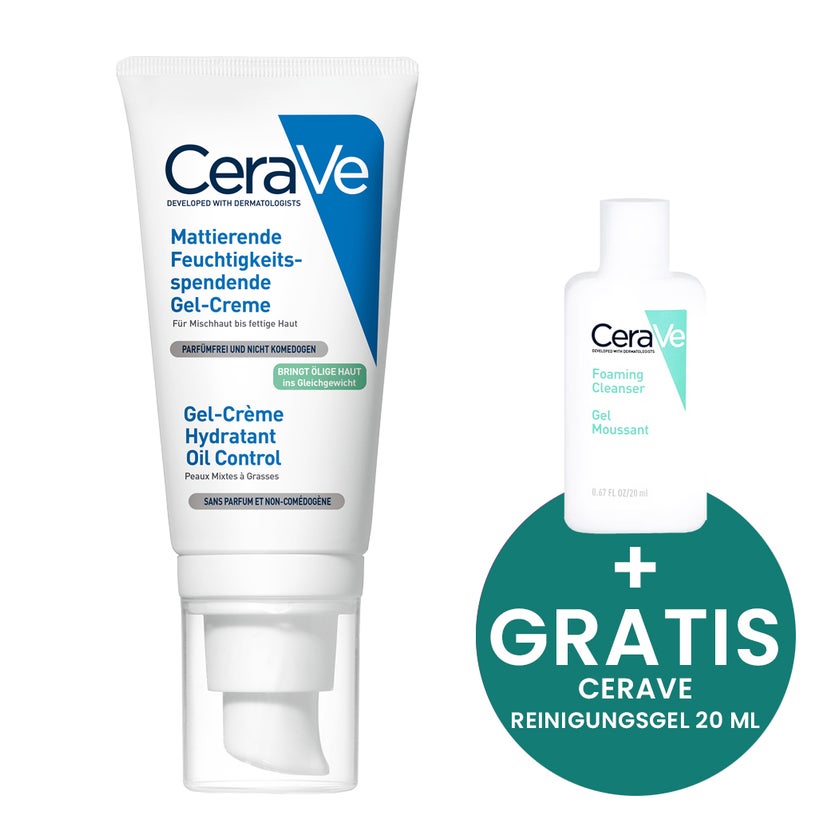 Cerave Feuchtigkeitsspendende Gel-creme Matt 52 ml