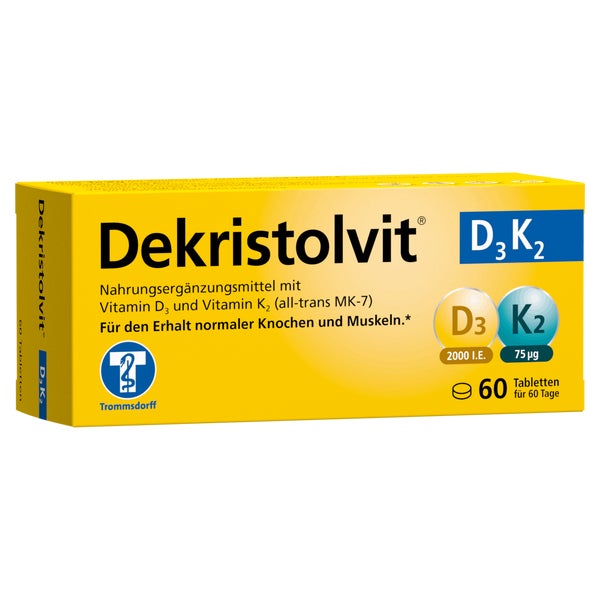 Dekristolvit D3k2 Tabletten 60 St