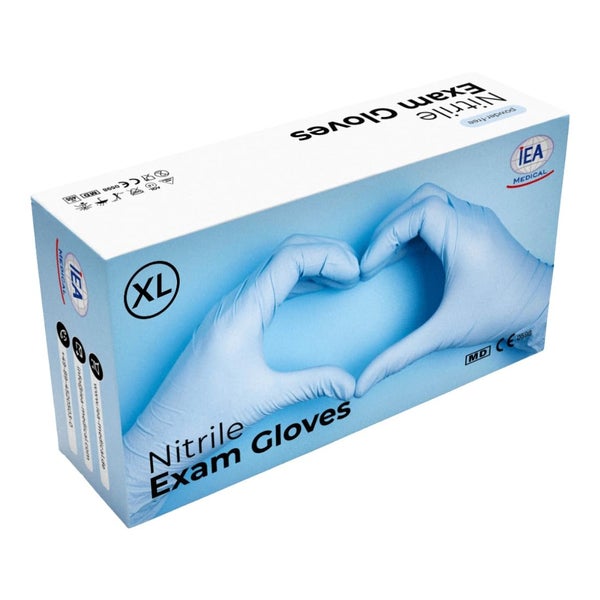 IEA Medical Nitrilhandschuhe - blau; XL - 100er Box 100 St