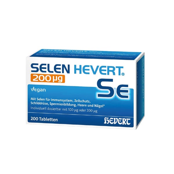 Selen Hevert 200 µg Tabletten 200 St