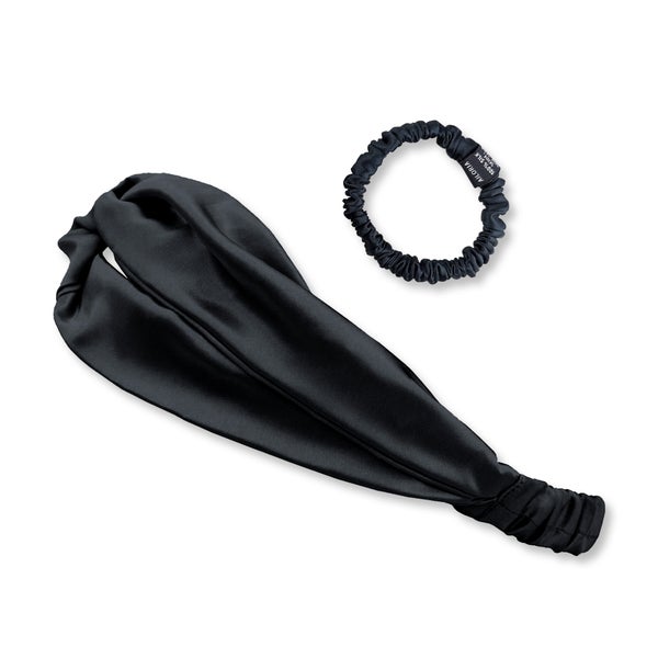 SOYEUX & DOUX Set Headband und Scrunchie S aus Seide 2 St