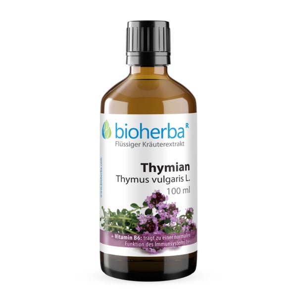 Bioherba Thymian Thymus vulgaris L. Tropfen Tinktur 100 ml