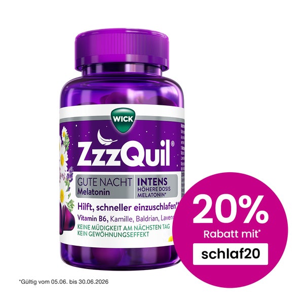 Wick Zzzquil Gute Nacht Intens 60 St