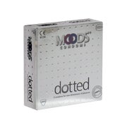 «Dotted Condoms» grüne Noppenkondome für mehr Lust (3 Kondome) 3 St