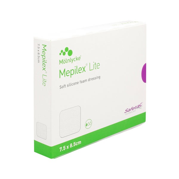 Mepilex Lite Schaumverband 7,5x8,5 cm st 5 St