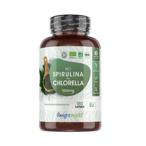 WeightWorld Bio Spirulina & Chlorella 180 St