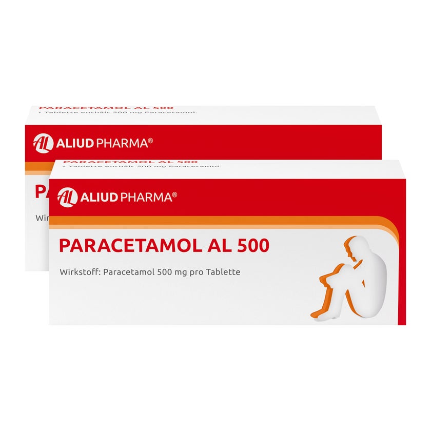 Paracetamol AL 500 Doppelpack 2X20 St