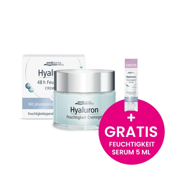 medipharma cosmetics Hyaluron 48h Feuchtigkeit Cremegel 50 ml