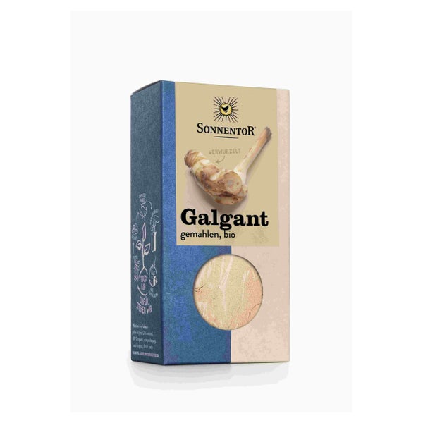 Galgant gemahlen bio 35 g – Exotisches Bio-Gewürz für pikante Schärfe