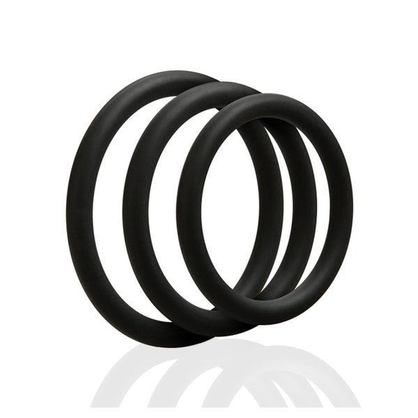 Easytoys - Penisring im 3er Set aus Silikon 3 St