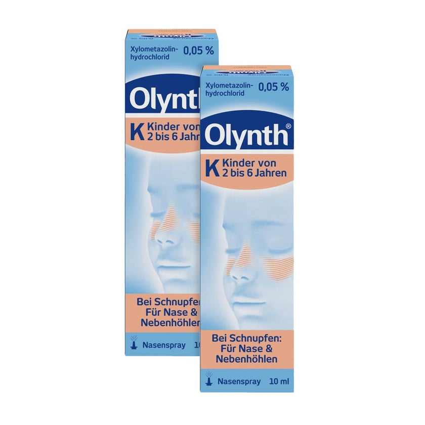 Olynth® 0,05% Nasenspray Doppelpack 2X10 ml
