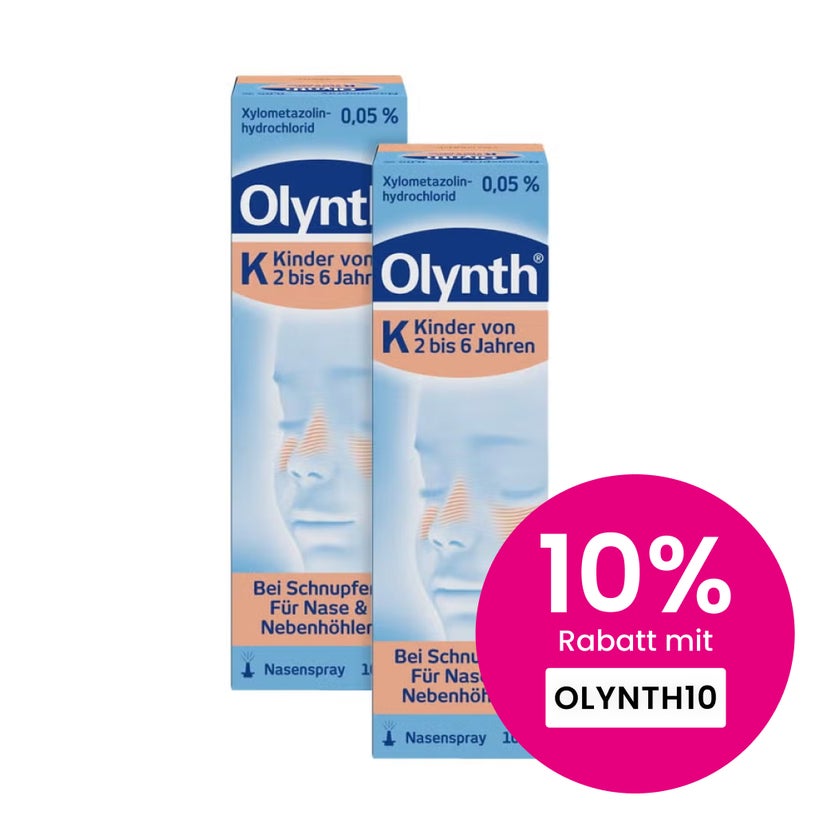 Olynth® 0,05% Nasenspray Doppelpack 2X10 ml