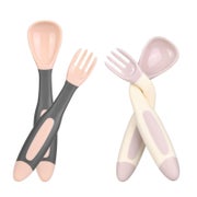 Baby Löffel Gabel Set BPA frei weich flexibel ab 6 1 St
