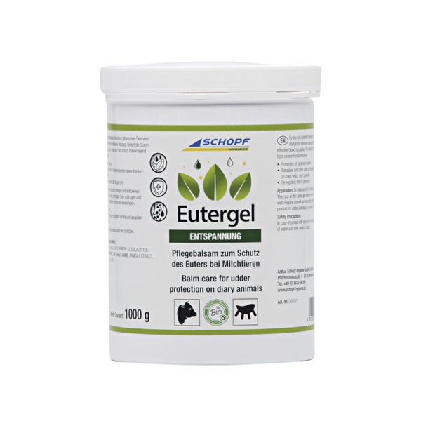 Schopf Eutergel - Pflegebalsam zum Schutz des Euters, 1 kg 1 St