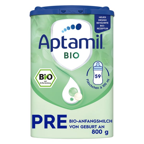 Aptamil Bio Pre, Anfangsmilch von Geburt an 800 g