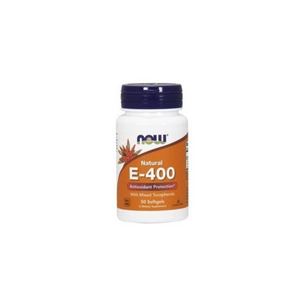 Vitamin E-400 - Natürlich (Gemischte Tocopherole), kapseln 50 St