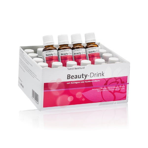 Sanct Bernhard Beauty-Drink mit Kollagen und Hyaluronsäure 600 ml