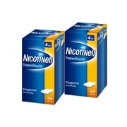 Produktabbildung: NICOTINELL Kaugummi 4 mg Tropfenfrucht Doppelpack 2X96 St