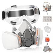 Zelbuck Atemschutzmaske Staubmaske 107 Set mit Schutzbrille 1 St