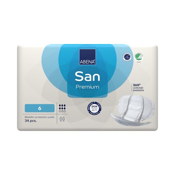 Abena San Premium 6 Inkontinenzeinlagen 1600 ml 34 St