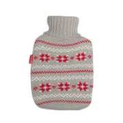 Wärmflasche Klassik 1,8 l mit Strickbezug Wintertraum