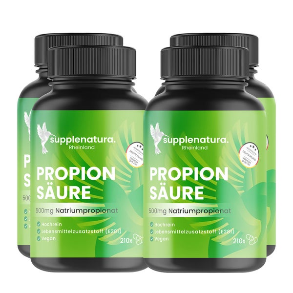 supplenatura® Propionsäure Kapseln (Natriumpropionat E281) 840 St