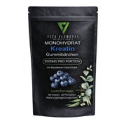 Vita Elements Kreatin Monohydrat Gummibärchen 60 St