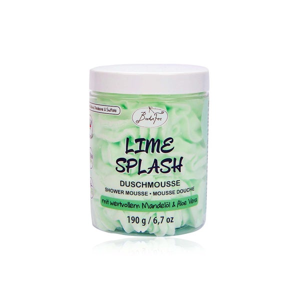Badefee Körper Shower Mousse Duschmousse Lime Splash 190 g