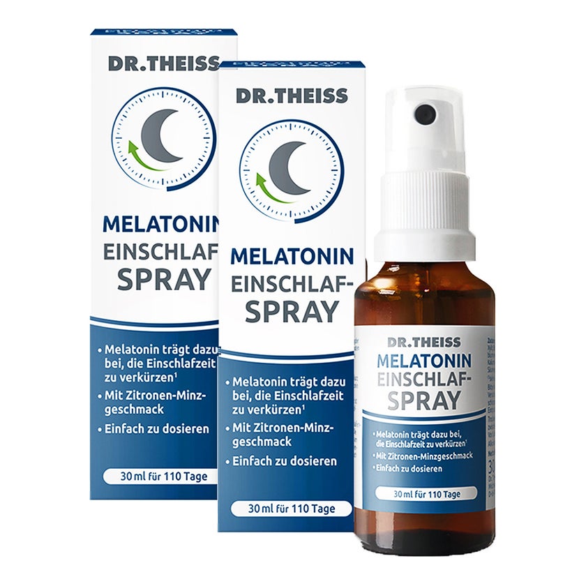 DR. THEISS Melatonin Einschlaf-Spray 2X30 ml