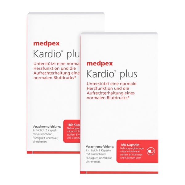 medpex Kardio Plus Kapseln Duo 2X180 St