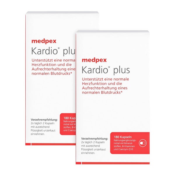 medpex Kardio Plus Kapseln Duo 2X180 St