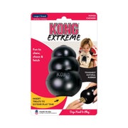 KONG Extreme L, schwarz - Kauspielzeug aus Naturkautschuk für Hunde 1 St