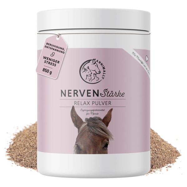 NervenstÄrke Relax Beruhigung Pulver F.pferde 850 g