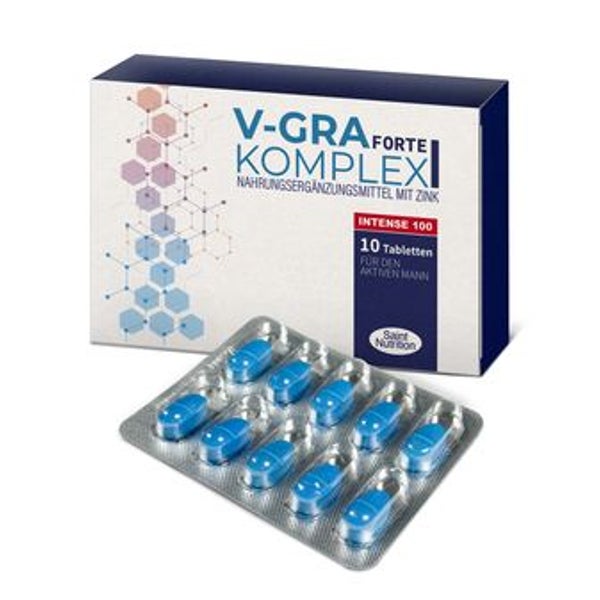 Saint Nutrition® V-GRA Forte - Potenz Alternative für den aktiven Mann 10 St