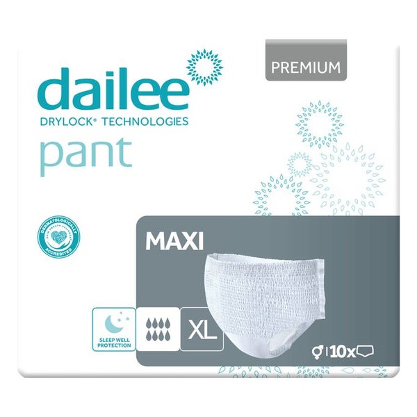 Dailee Inkontinenz Pants Maxi XL, Windeln für Erwachsene 40 St