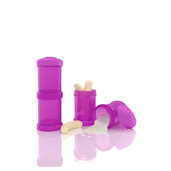 Twistshake Powderbox Milchpulver-portionierer Aufbewahrungsbox stapelbar 2 St