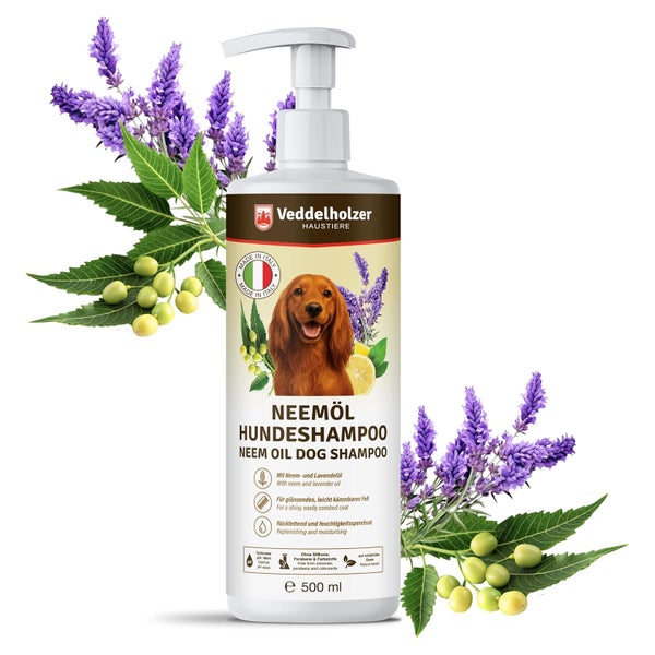 Veddelholzer 500 ml Natürliches Neemöl Hunde Shampoo 500 ml