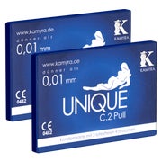 «Unique C.2 Pull» Doppelpack, Kondome latexfrei, 6 Stk. (6 Kondome) 6 St