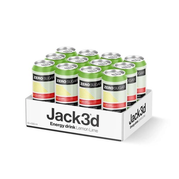 USP Labs Jack3d Energy 12xLemon Lime 500 ml