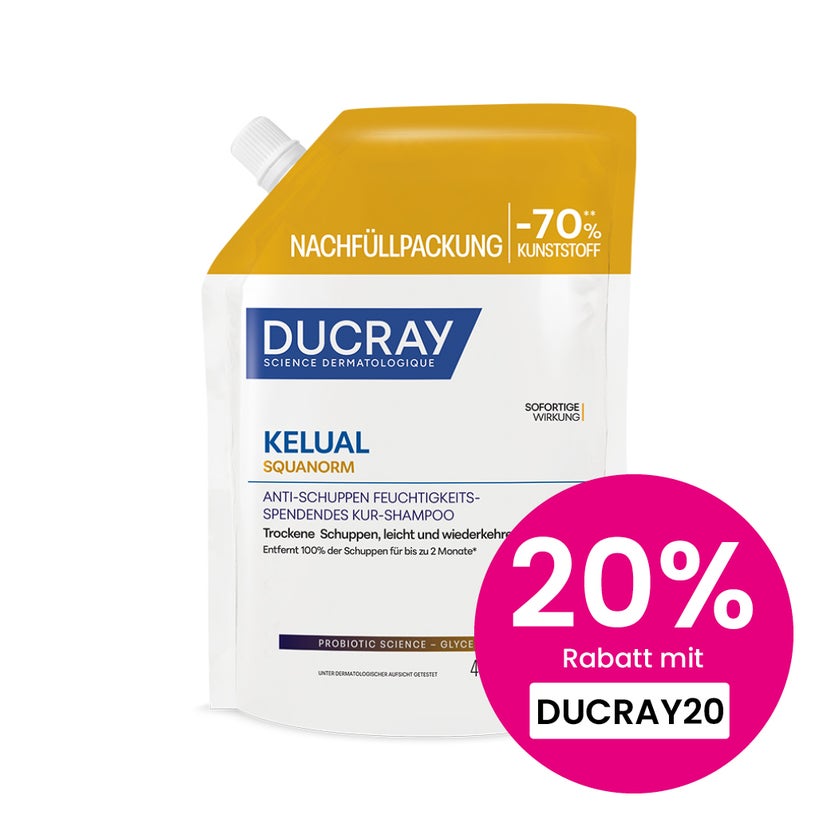 Ducray Kelual Squanorm Anti-schuppen Shamp.tro.ref 400 ml