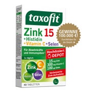 Taxofit Zink + Histidin + Selen Depot 40 St