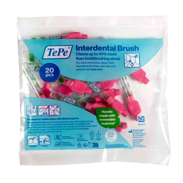 TePe Interdentalbürsten pink 0,4 mm ISO 0, 20 St 20 St