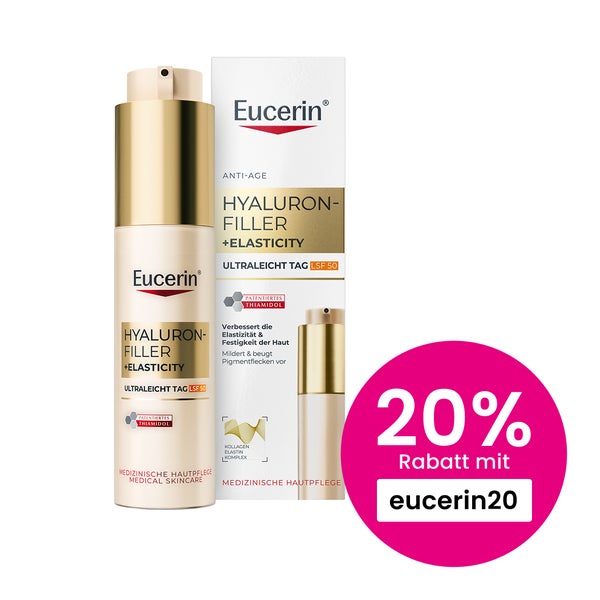 Eucerin Hyaluron-Filler + Elasticity Ultraleicht Tag LSF 50 50 ml