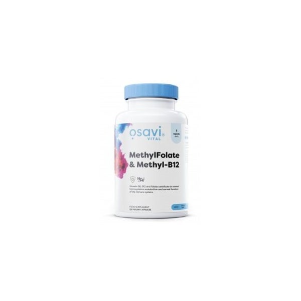 MethylFolat & Methyl-B12, vegane Kapseln 120 St