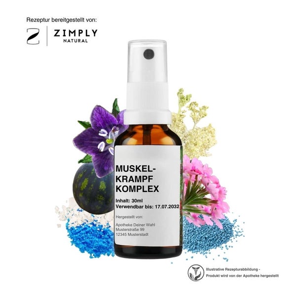 Zimply Natural MUSKELKRAMPF KOMPLEX - Pflanzbasierte Rezeptur 30 ml