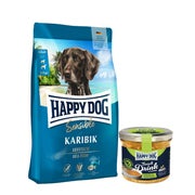 Happy Dog Sensible Karibik + Snack Drink Hähnchen und Gemüse 11 kg