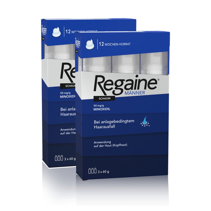 REGAINE Männer Schaum (6 Monatspackung) 6X60 ml