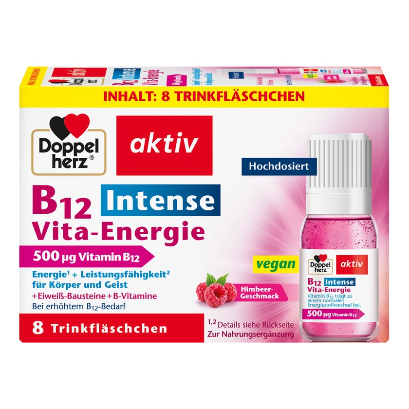 Doppelherz B12 Intense Vita-energie Trinkfl. 8 St