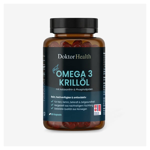 Doktor Health Omega 3 - Krillöl 90 St