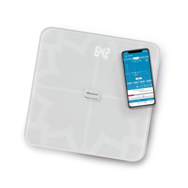 medisana BS 450 connect Körperanalysewaage weiss 1 St